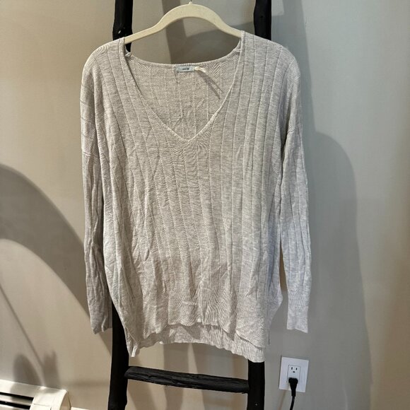 Kimchi Blue Grey Long Sleeve Sweater - Picture 1 of 4